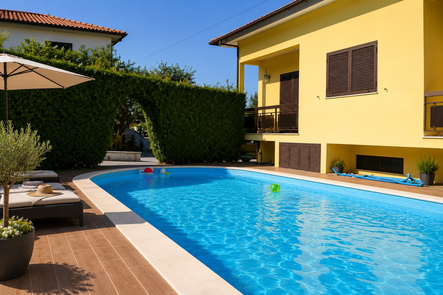Private pool at CM135 villa