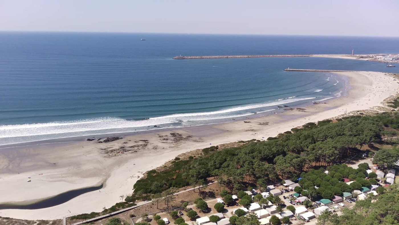 Praia do Cabedelo on the Atlantic coast near Viana do Castelo